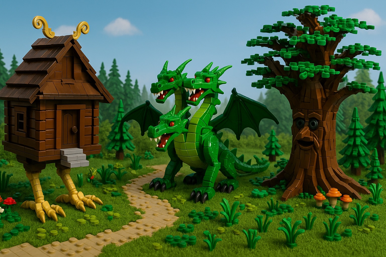 Lego возвращается в Россию с избушкой на курьих ножках